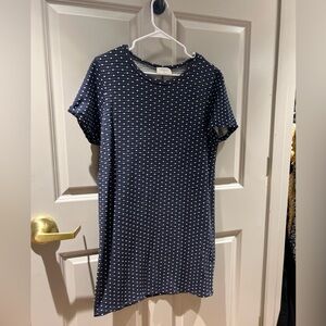 Navy blue everly midi dress